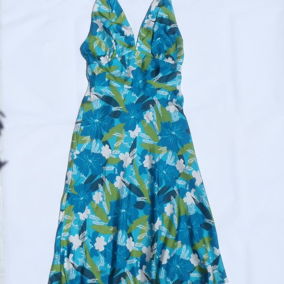 Laundry by Shelli Segal Halter Dress - Sz. 4 - EUC - Picture 6 of 10